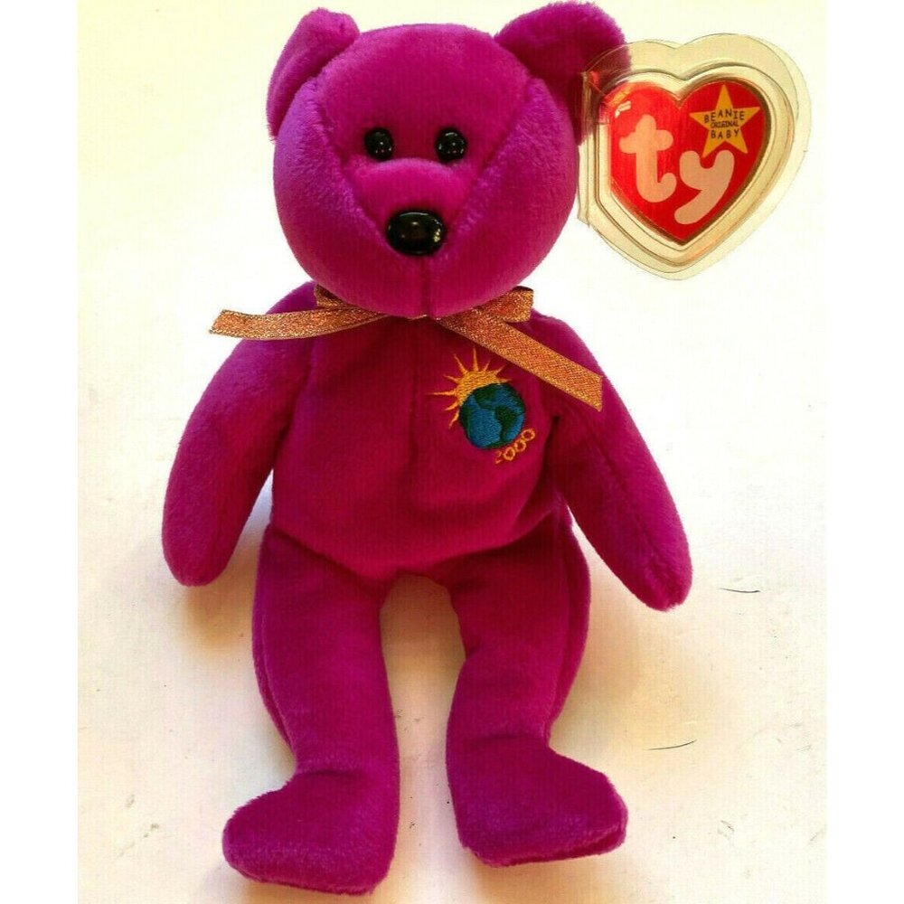 Great Condition Millennium TY BEANIE BABY [1999] with errors retired